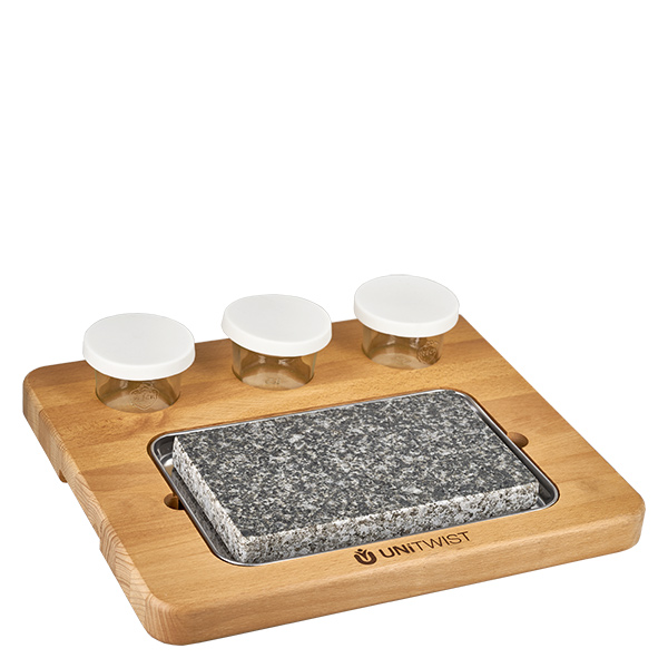 Hot Stone Grillstein Set L - indoor & outdoor