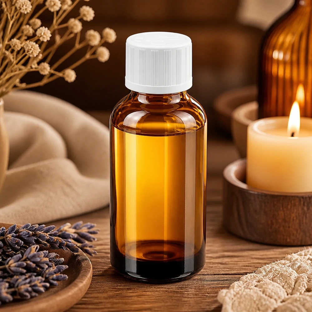Fiala in vetro ambrato da 30 ml con filettatura precisa da 11 mm per un dosaggio professionale