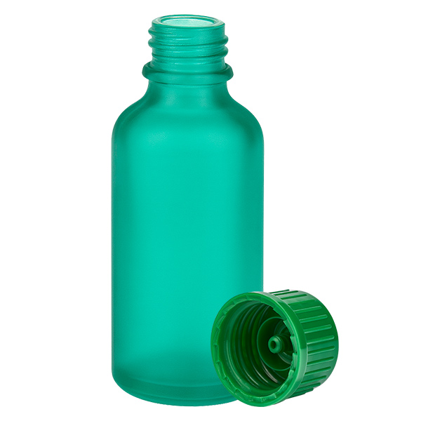 50ml Flasche 11mm Schraubverschluss grün Standard GreenLine UT18/50
