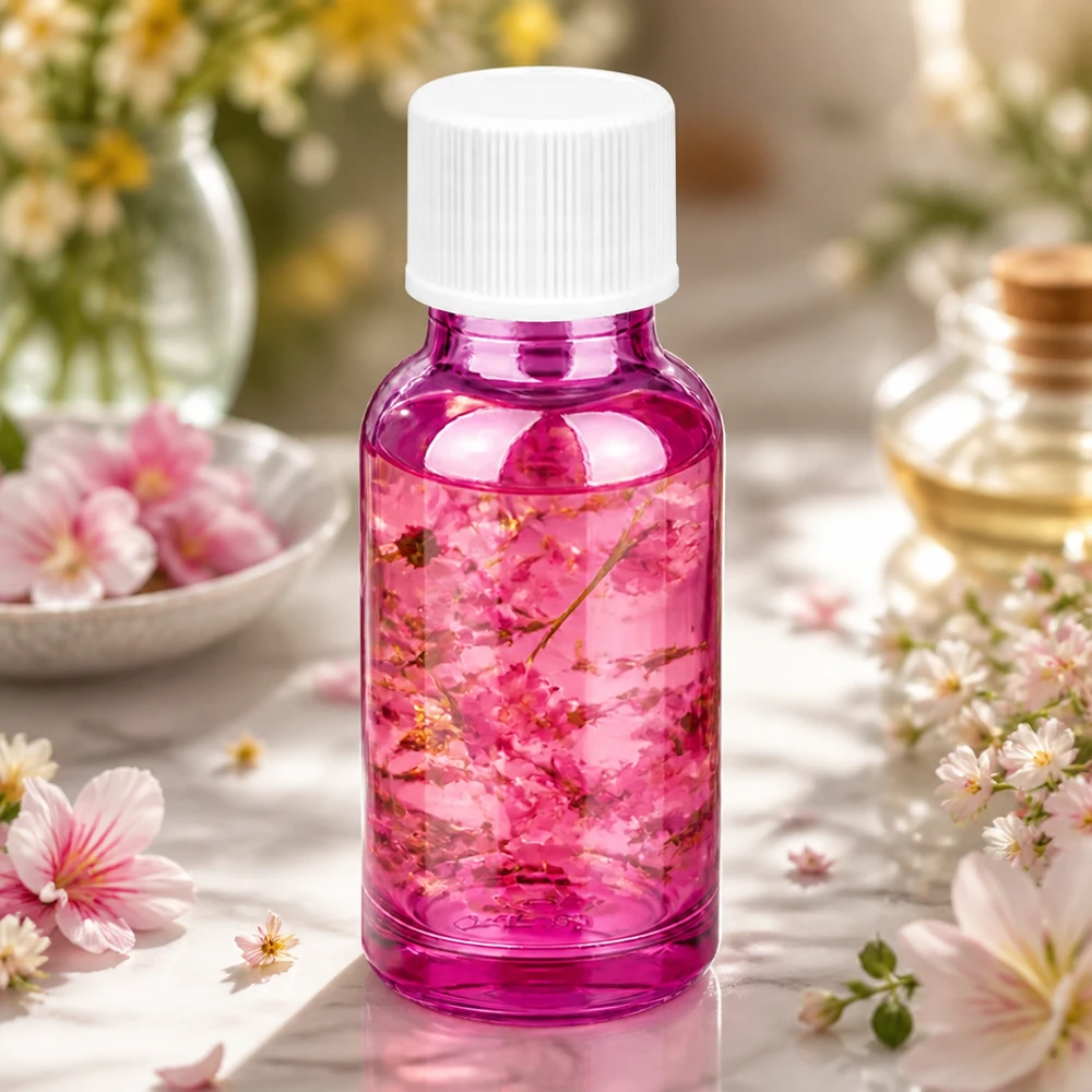 20ml Flasche 11mm Schraubverschluss weiss Standard PurpleLine UT18/20 Professionelle PurpleLine 20ml Flasche mit UV-Schutz durch getöntes Glas und weissen Verschluss