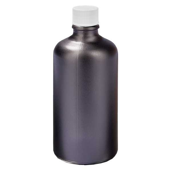Bottiglia da 100ml 11mm SV bianco STD BlackLine UT18/100 Bottiglia da 100ml 11mm SV bianco STD BlackLine UT18/100