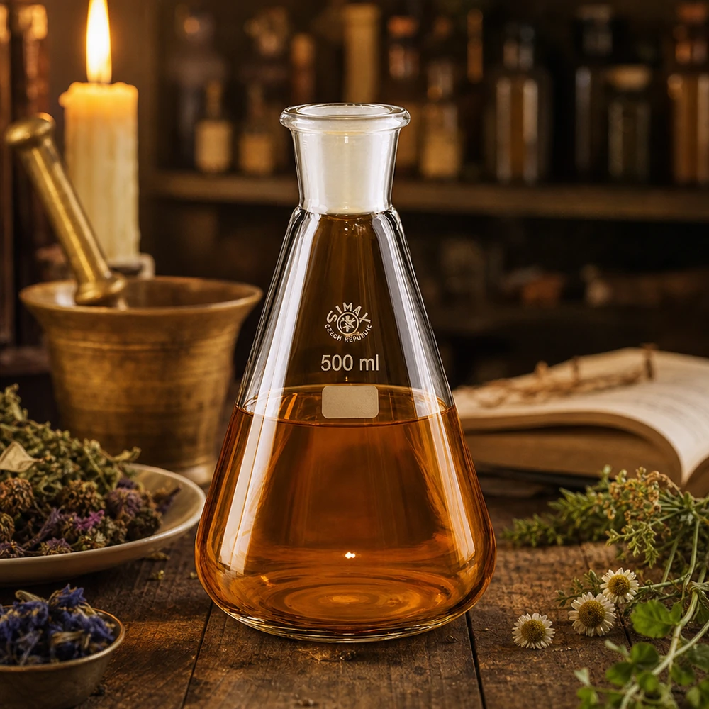 Pallone da laboratorio professionale da 500 ml con design ergonomico per un utilizzo sicuro
