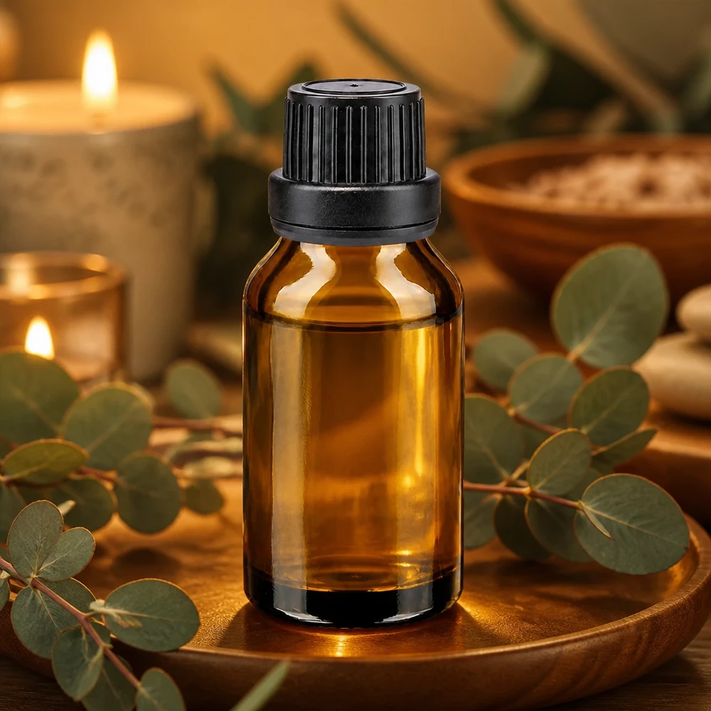 Apothekenflasche braun 15ml Schraubverschluss schwarz Dichteinlage Originalitätsverschluss Kompakte Braunglasflasche 15ml Schraubverschluss schwarz mit Dichtung für Naturprodukte