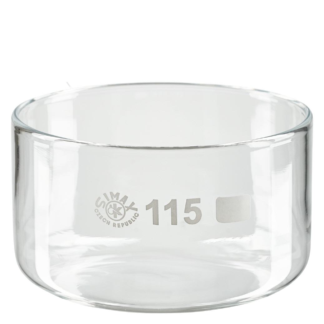 Piastra di cristallizzazione da 500 ml senza beccuccio Bo. ø115mm Piastra di cristallizzazione da 500 ml senza beccuccio Bo. ø115mm