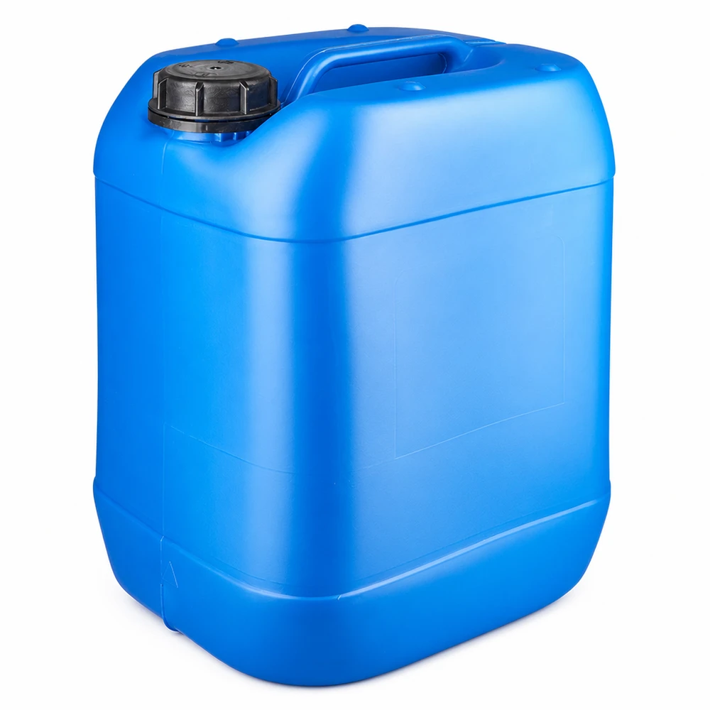 Kanister 20 Liter blau mit Schraubverschluss Originalitätsverschluss Blauer 20 Liter Wasserkanister mit Schraubverschluss ideal für Camping und Outdoor