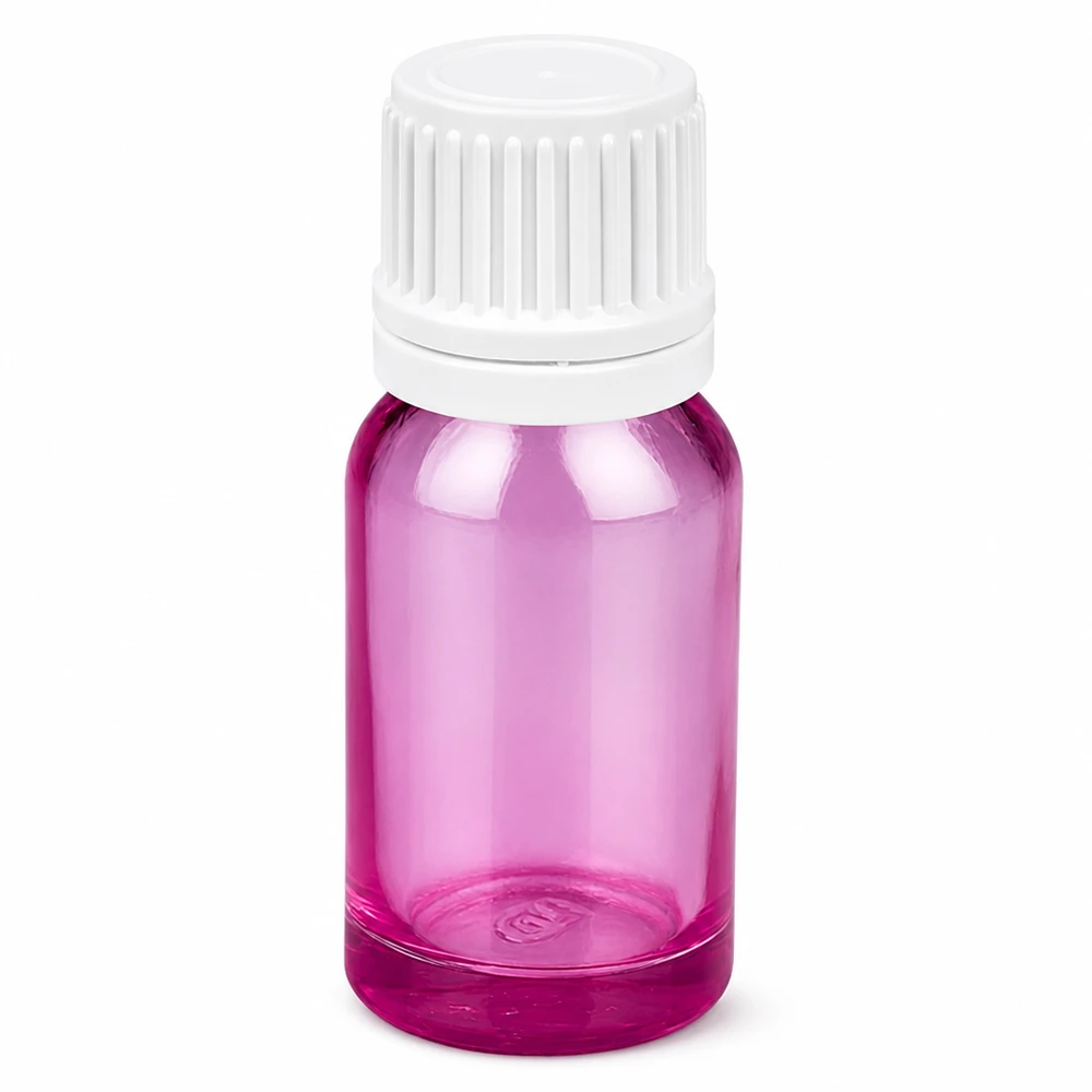 10ml Tropfflasche 0.7mm weiss Originalität Schraubverschlusserschluss PurpleLine UT18/10 Transparente violette 10ml Tropfflasche mit 0.7mm Tropfer ideal für Liquids und Öle