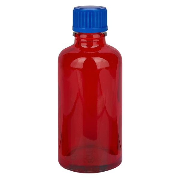 50ml Flasche 11mm Schraubverschluss blau Standard RedLine UT18/50