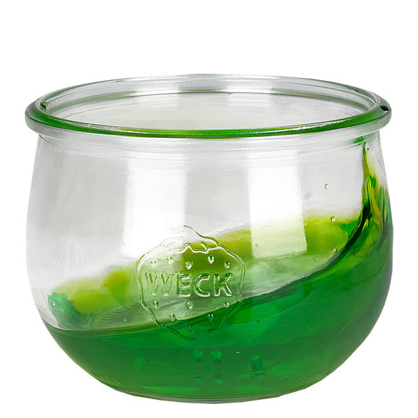 12er Set Weck Gläser 580ml Tulpengläser 1/2L