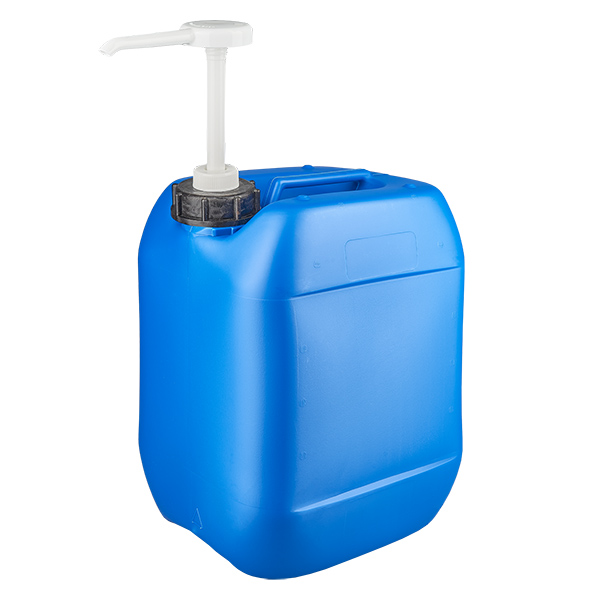 Tanica 10 litri blu con pompa dosatrice Tanica 10 litri blu con pompa dosatrice