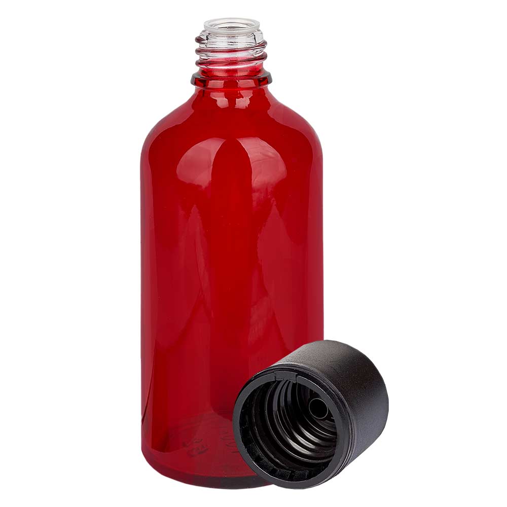 100ml Flasche 6mm Schraubverschluss Originalitätsverschluss RedLine UT18/100 UNiTWIST