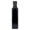 Bottiglia olio in vetro viola 250ml quadrata, con tappo a vite Bottiglia olio in vetro viola 250ml quadrata, con tappo a vite