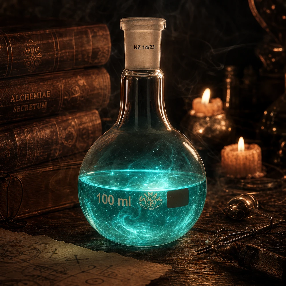 Stehkolben 100ml mit Normschliff (14/23) Kolben 100ml mit robustem Borosilikatglas und präzisem Normschliff 14/23 für Forschung