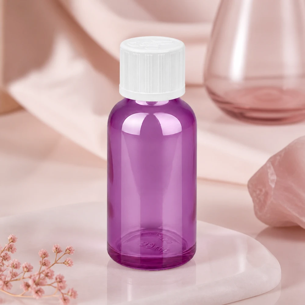 30ml Tropfflasche 1.2mm weiß Standard Kindersicher PurpleLine.UT18/30 Professionelle Laborflasche 30ml mit präzisem Tropfsystem für exakte Dosierung in der Pharmazie