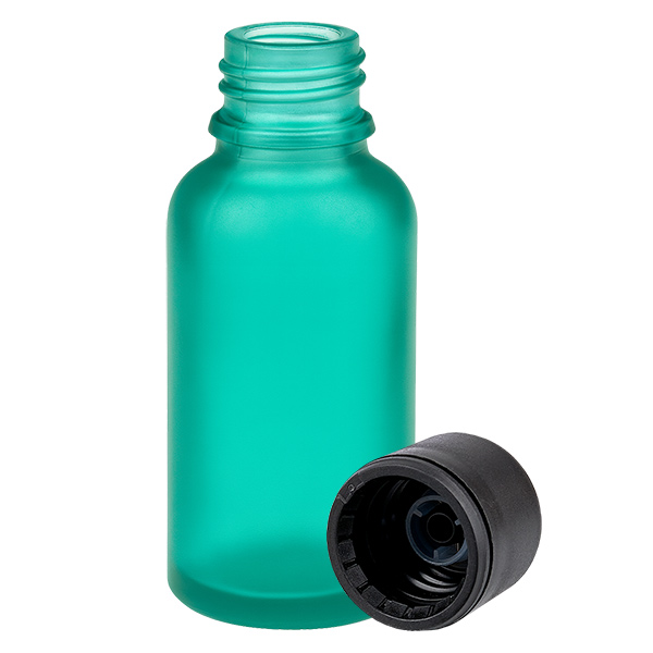 30ml Flasche 6mm Schraubverschluss schwarz Standardverschluss GreenLine UT18/30