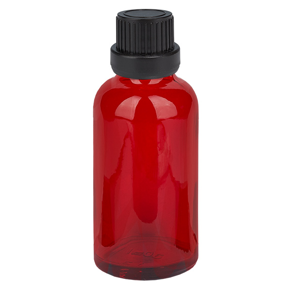 30ml Flasche 11mm Schraubverschluss schwarz Originalitätsverschluss RedLine UT18/30