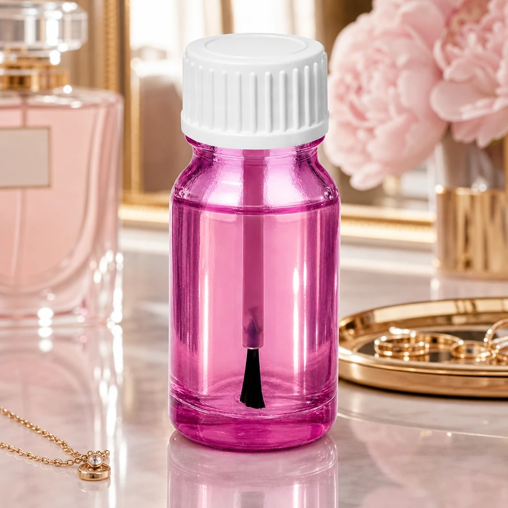 10ml Pinselflasche weiss Standard PurpleLine UT18/10 10ml Pinselflasche weiss STD PurpleLine UT18/10 mit auslaufsicherem Verschluss für sichere Aufbewahrung