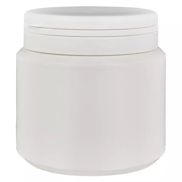 Kapselbox 500 ml weiß mit Jaycap Originalitätsverschluss weiß