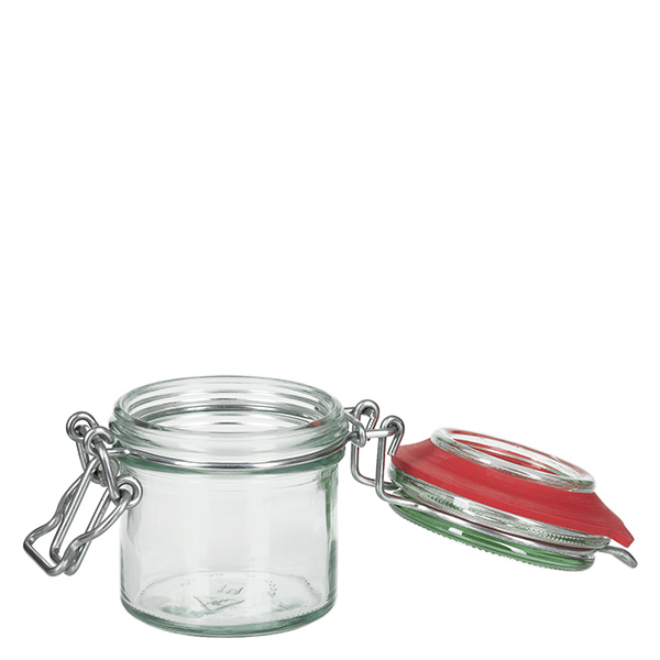 135ml Vorratsglas mit Gummiring und Bügelverschluss UNiTWIST