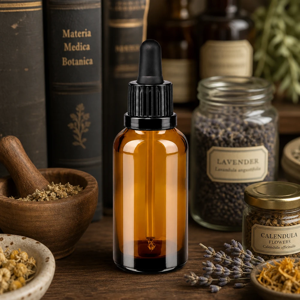 30ml Pipettenflasche schwarz Originalitätsverschluss BrownLine UT18/30 30ml Apothekerflasche aus getöntem Glas mit Tropfverschluss für pharmazeutische Präparate
