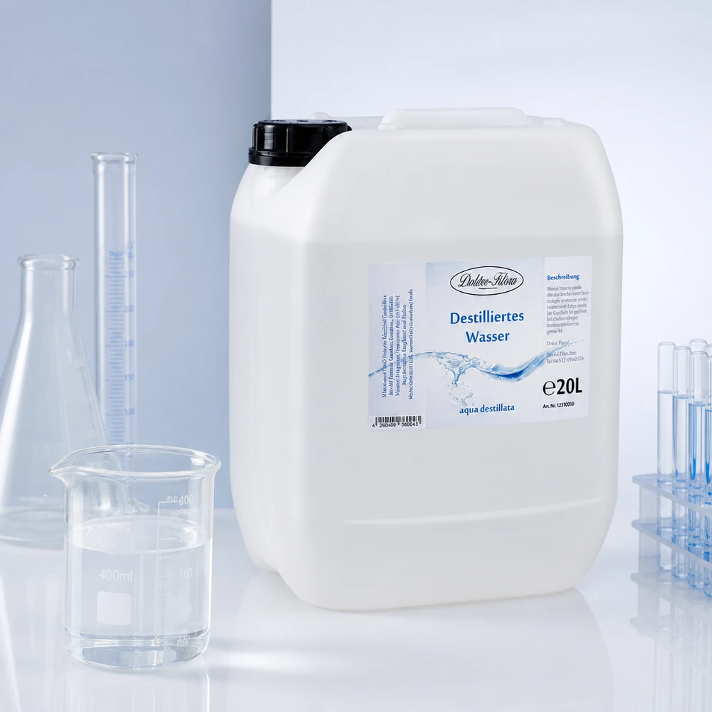 Destilliertes Wasser 20L Doktor-Klaus Hochreines destilliertes Wasser 20 Liter Doktor-Klaus für medizinische und technische Zwecke