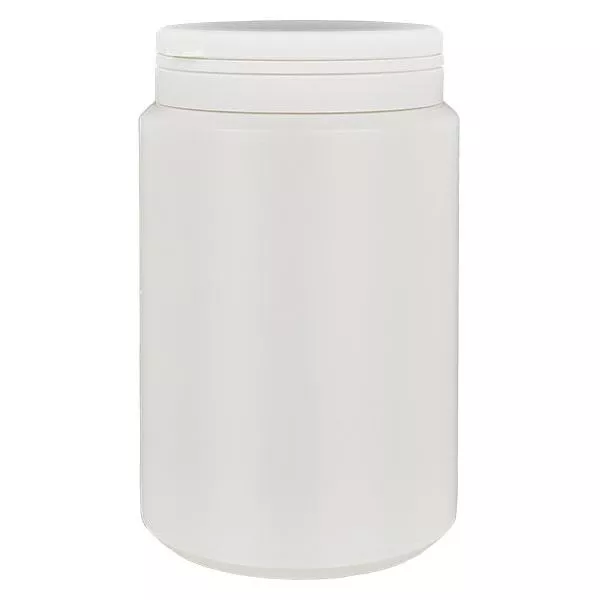 Kapselbox 1000 ml weiß mit Jaycap Originalitätsverschluss weiß