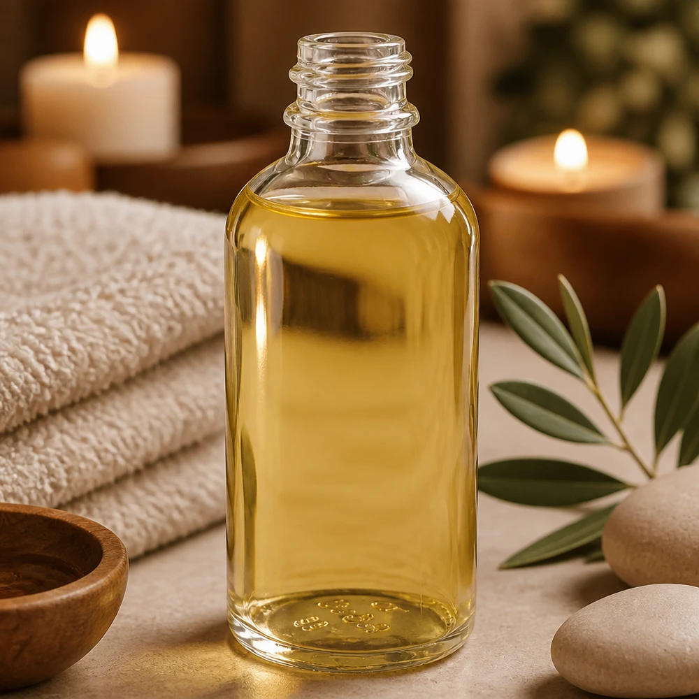 Klarglas Flasche 50ml DIN 18 Elegante 50ml ApoGlas Flasche im traditionellen Apothekerdesign für hochwertige Präparate