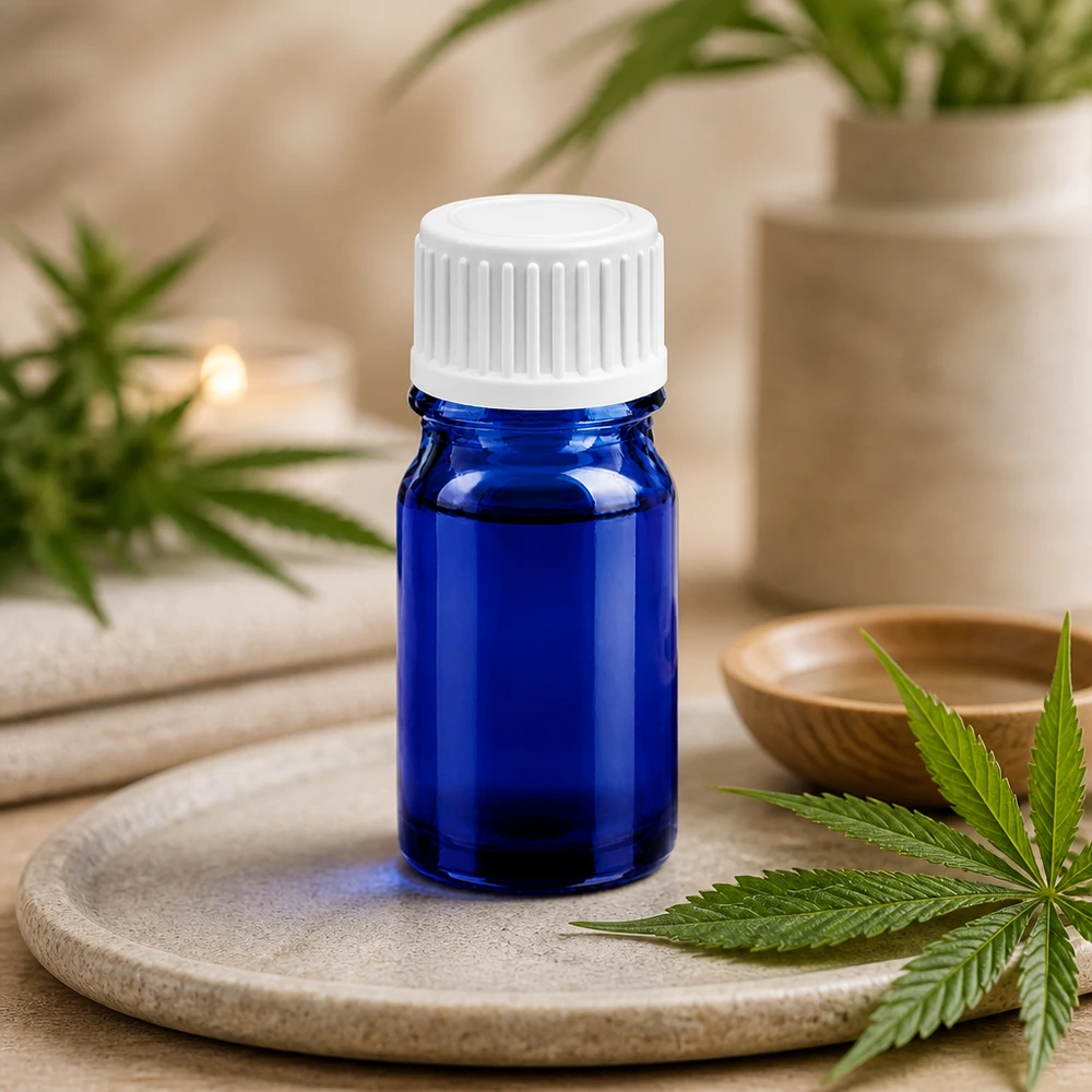 Flacone contagocce ergonomico da 5 ml con forma a presa facilitata per una facile manipolazione