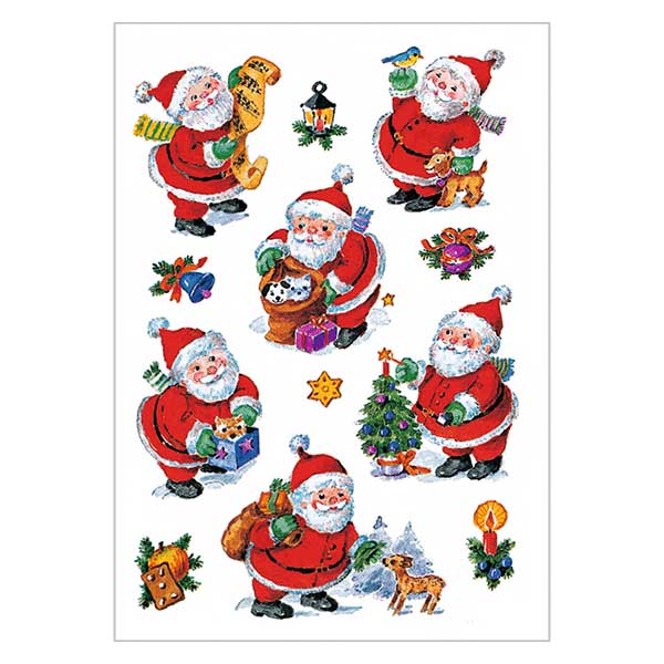 Sticker "Weihnachtsmann 2" (36 Aufkleber)