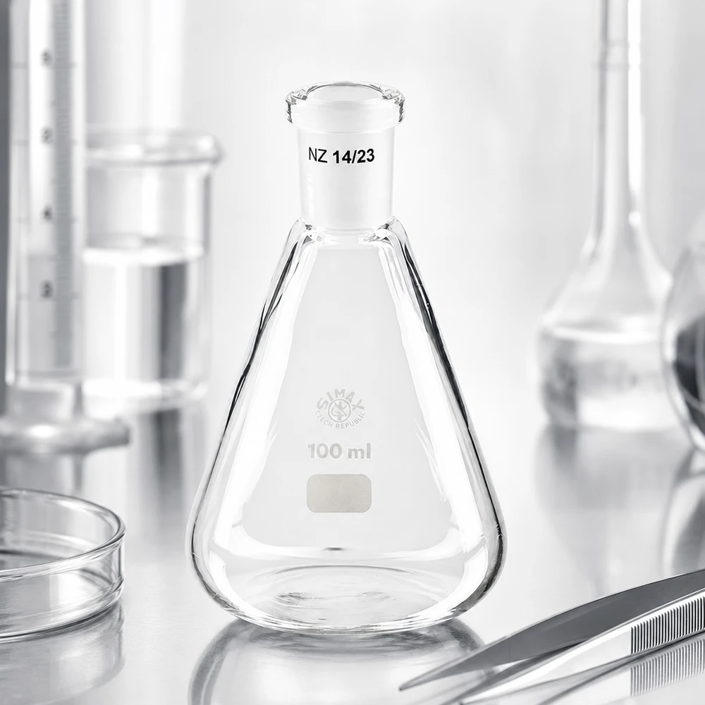 Beuta 100ml con giunto standard smerigliato (14/23)