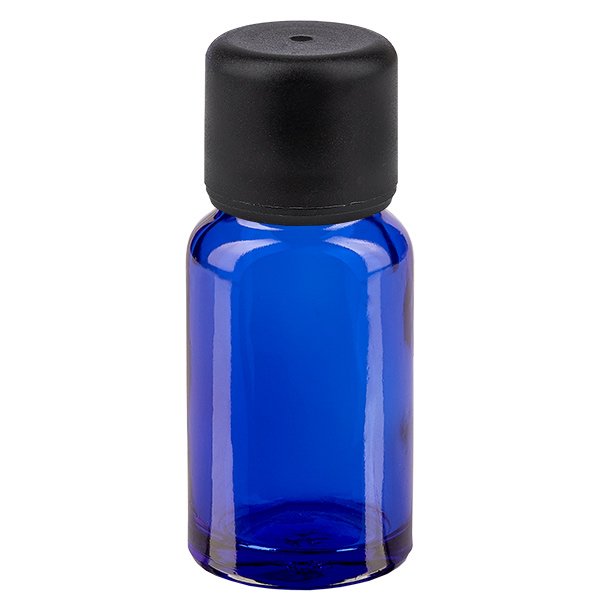 10ml Flasche 11mm Schraubverschluss schwarz Originalitätsverschluss BlueLine UT18/10