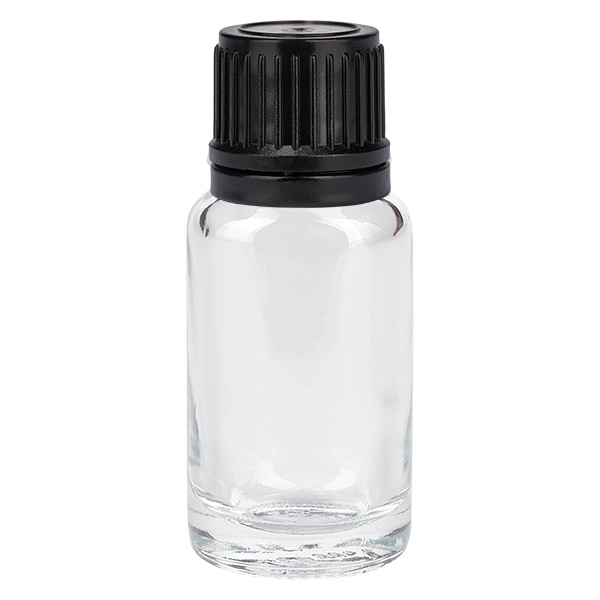 Bottiglia da 10ml 11mm SV nero OV ClearLine UT18/10 Bottiglia da 10ml 11mm SV nero OV ClearLine UT18/10