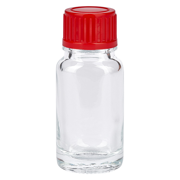 Flacone da 10ml 11mm SV rosso STD ClearLine UT18/10 Flacone da 10ml 11mm SV rosso STD ClearLine UT18/10