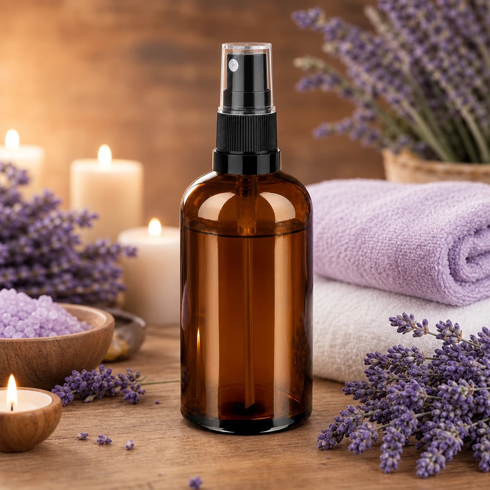 Flacone spray ricaricabile da 100 ml con getto fine per tonico e tonico per il viso