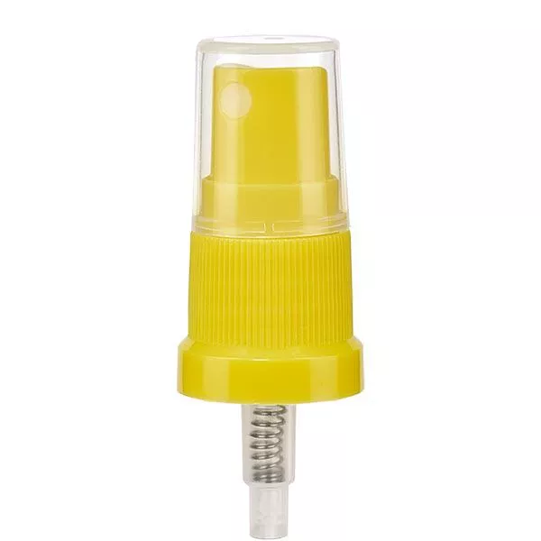 Pumpzerstäuber gelb inkl Kappe 18mm