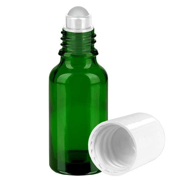 Flacone roll-on da 20 ml bianco STD GreenLine UT18/20 Flacone roll-on da 20 ml bianco STD GreenLine UT18/20