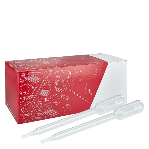 Pipetta di trasferimento, volume nominale: 1 ml, (LxL): 87 x 10 mm, Mater Pipetta di trasferimento, volume nominale: 1 ml, (LxL): 87 x 10 mm, Mater