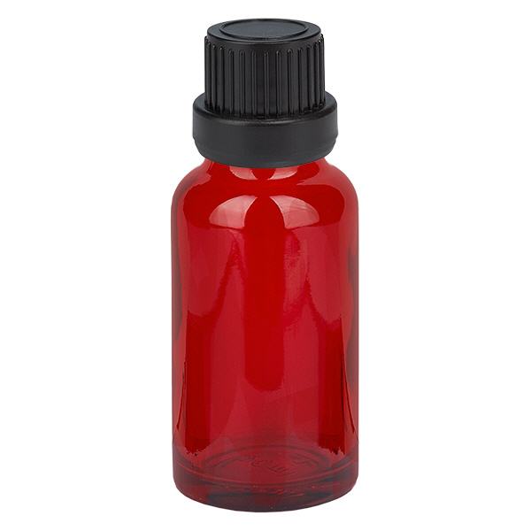 20ml Flasche 11mm Schraubverschluss schwarz Originalitätsverschluss RedLine UT18/20