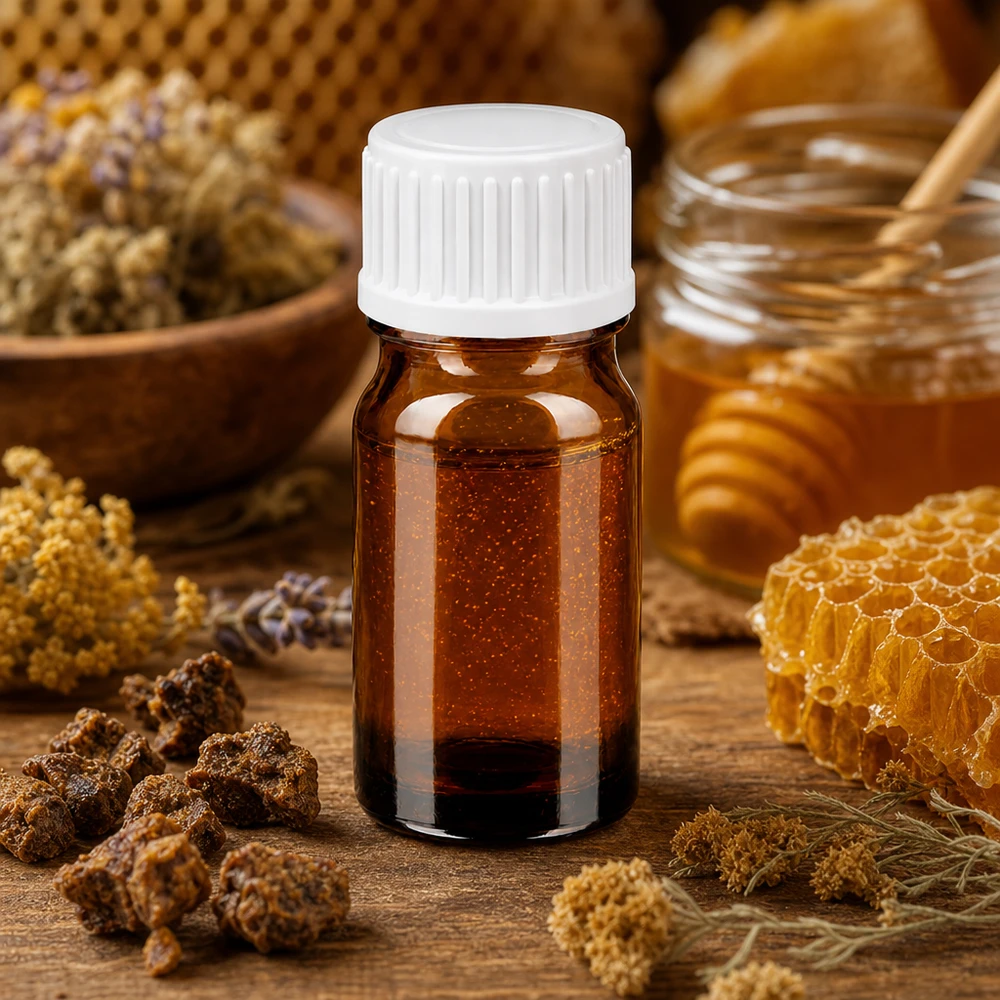 Flacone contagocce di alta qualità da 5 ml in vetro ambrato con protezione UV e tappo bianco a prova di bambino