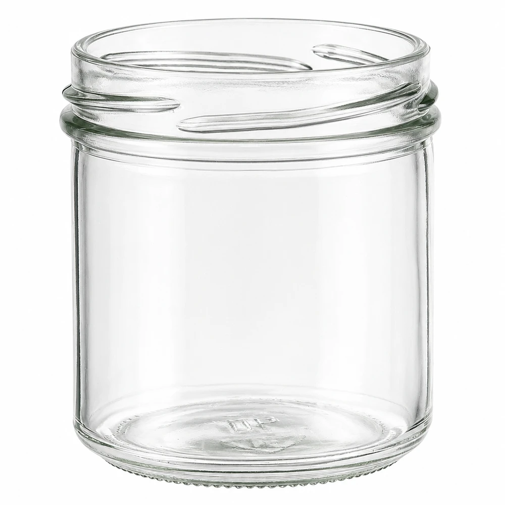 167ml Sturzglas ohne Deckel (TO66) UNiTWIST Leeres UNiTWIST Sturzglas 167ml TO66 aus transparentem Glas für Marmelade und Konserven