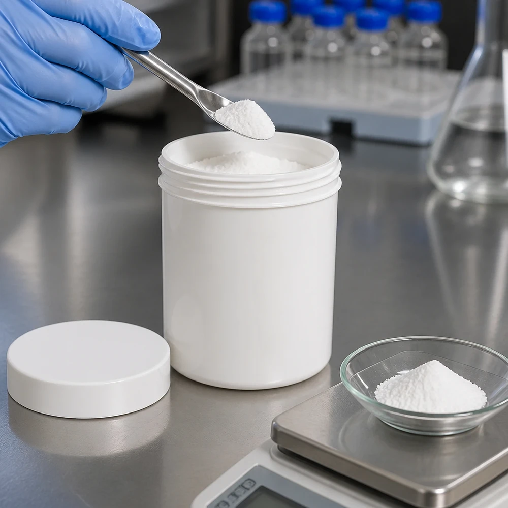 Pot à pommade de 100 g en plastique PP de qualité alimentaire, muni d'un couvercle à vis sécurisé