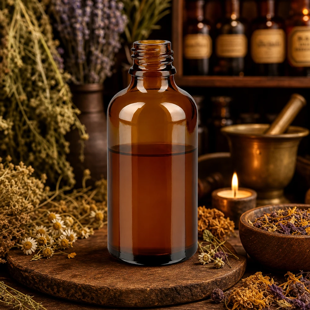 Tropfflasche 50 ml DIN 18 aus Braunglas 50ml ApoGlas Flasche mit lichtschützender brauner Tönung ideal für Aromatherapie und Wellness