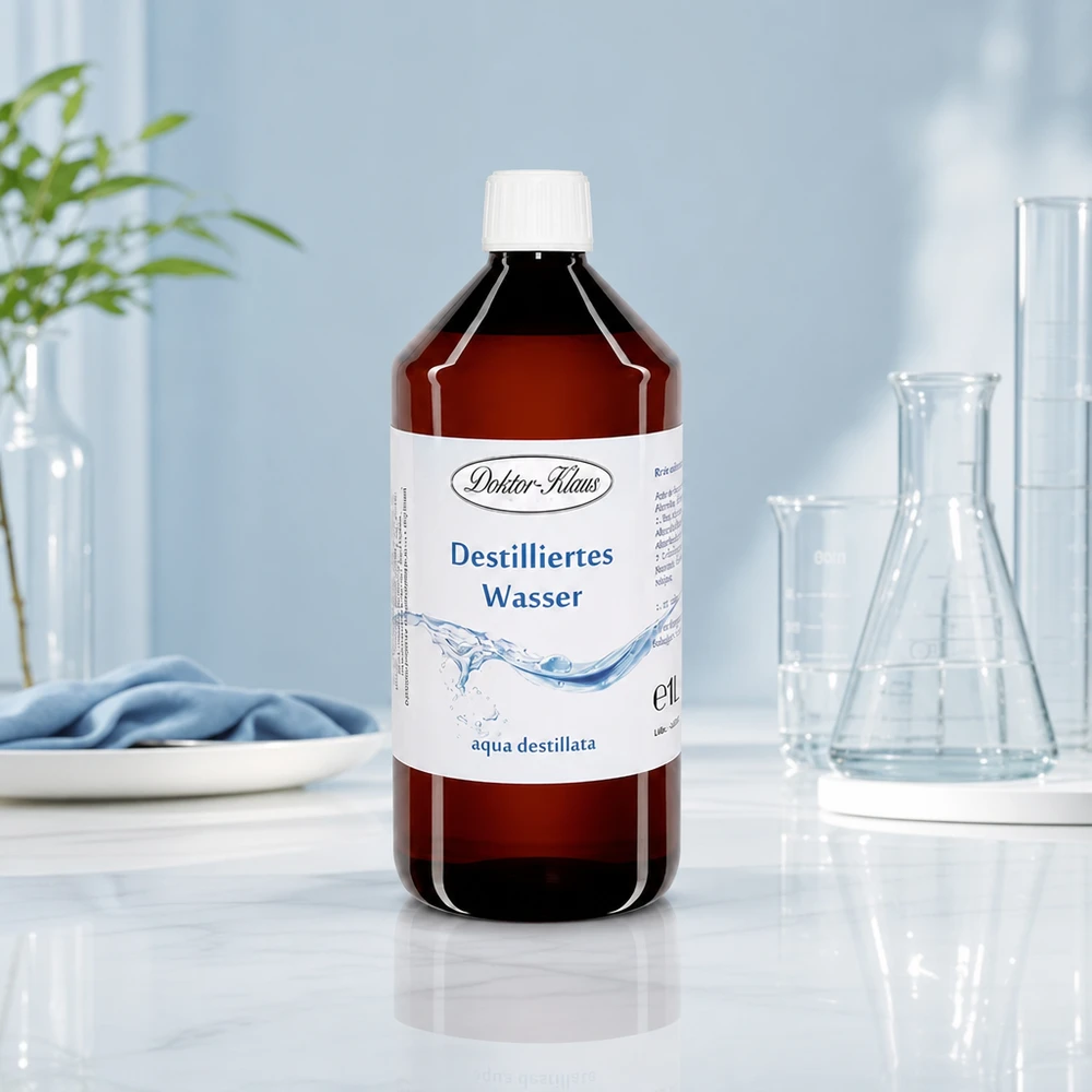 Destilliertes Wasser 1L Doktor-Klaus Destilliertes Wasser 1L Doktor-Klaus