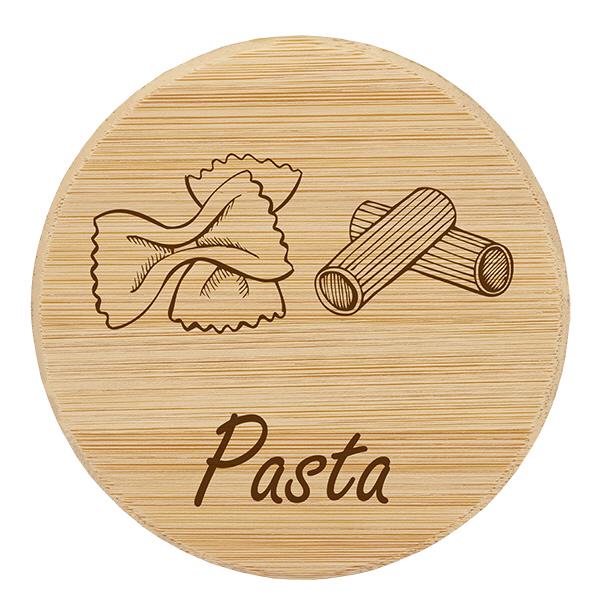Holzdeckel "Pasta" für WECK RR100
