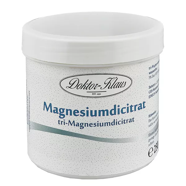 Tri-Magnesiumdicitrat (wasserfrei) 250g Doktor-Klaus Tri-Magnesiumdicitrat (wasserfrei) 250g Doktor-Klaus