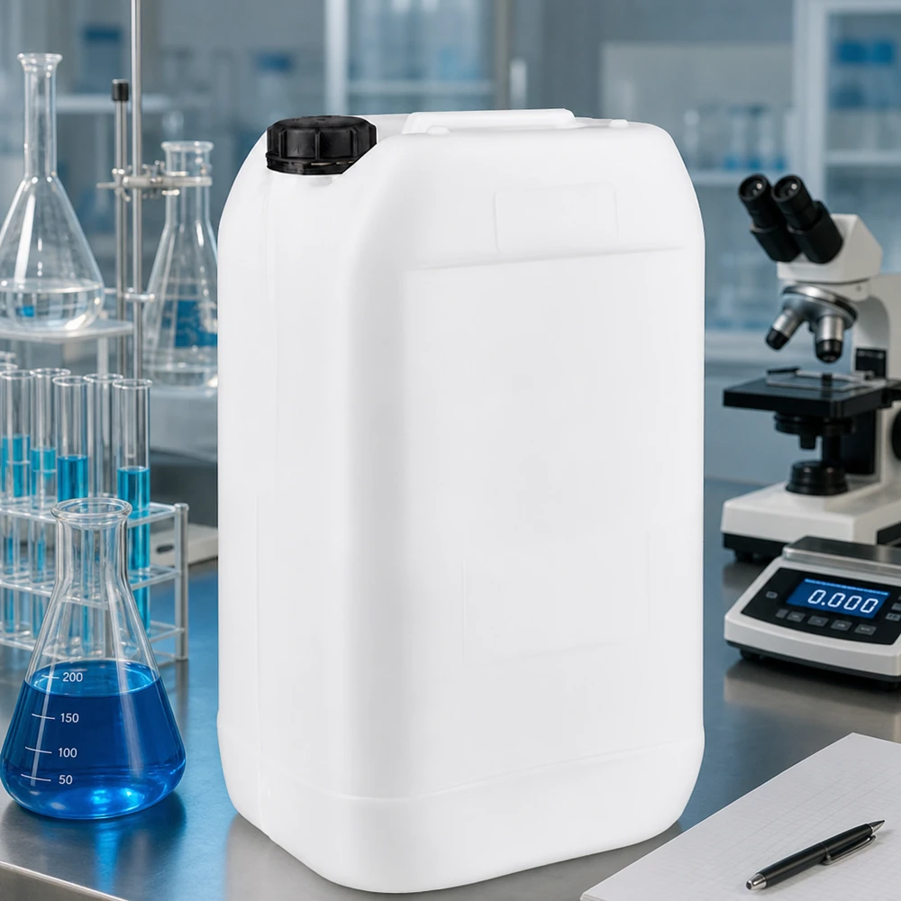 Kanister 15 Liter mit Schraubverschluss Originalitätsverschluss Blickdichter UV-beständiger Kunststoffkanister 15 Liter für lichtempfindliche Flüssigkeiten