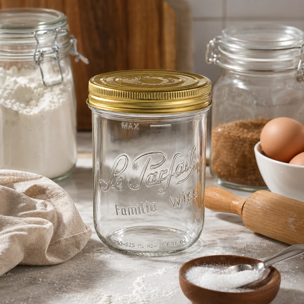 Le Parfait® Familia Wiss 750 g Ø100 mm vaso Le Parfait® Familia Wiss 750 g Ø100 mm vaso