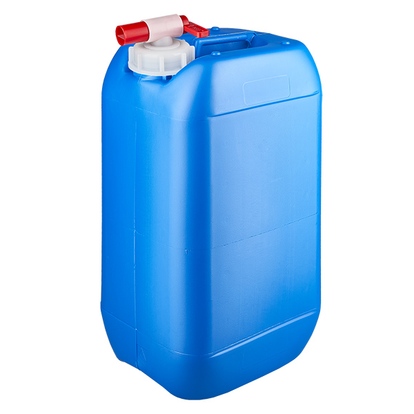 Tanica 15 litri blu con rubinetto di scarico Tanica 15 litri blu con rubinetto di scarico