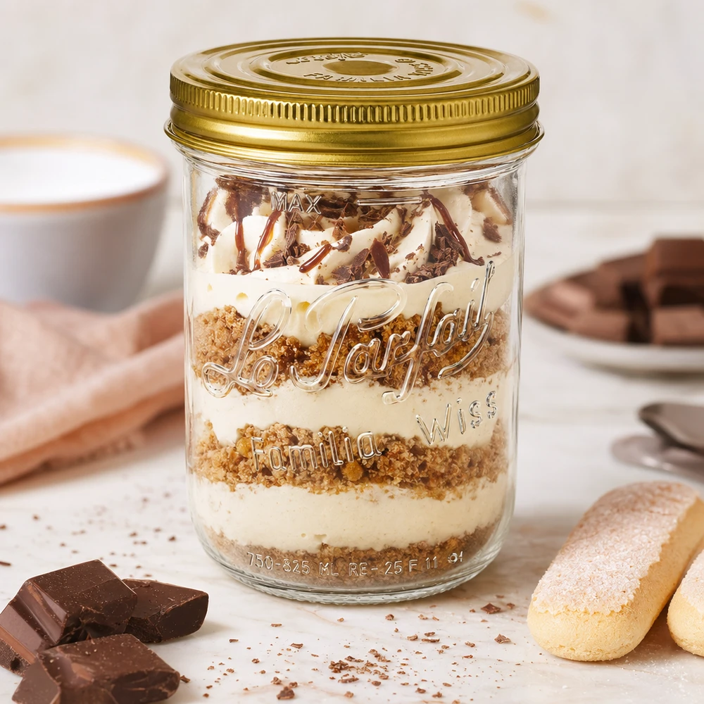 Le Parfait® Familia Wiss 750 g Ø100 mm vaso Le Parfait® Familia Wiss 750 g Ø100 mm vaso