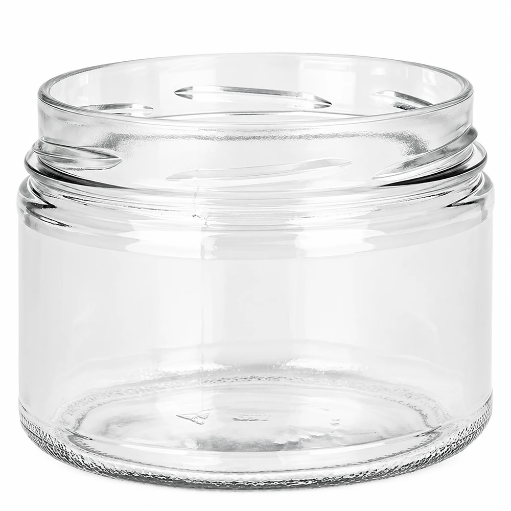 UNiTWIST Runda540 Sturzglas 540ml TO100 Einmachglas transparent leer ohne Deckel Rundglas zum Einkochen