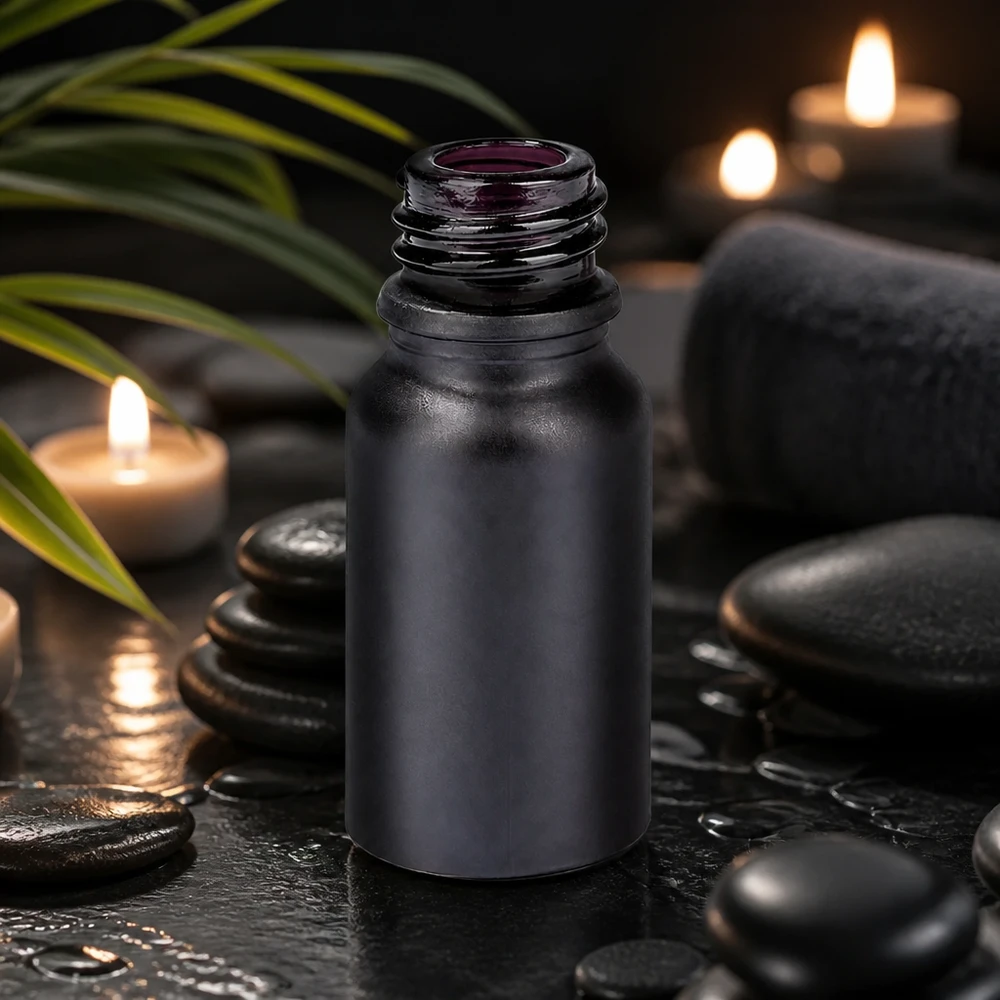 Flacone cilindrico da 10 ml BlackLine UT18/10 UNiTWIST per farmacia con design sottile per ogni esigenza